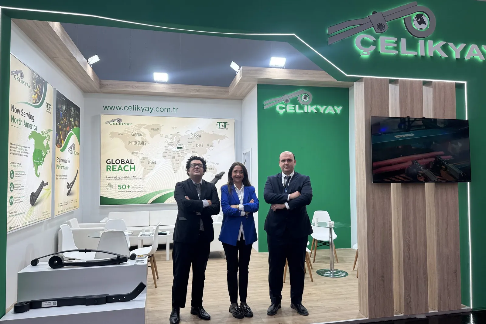 Çelikyay ekibi IAA Transportation 2026 fuarındaki standında